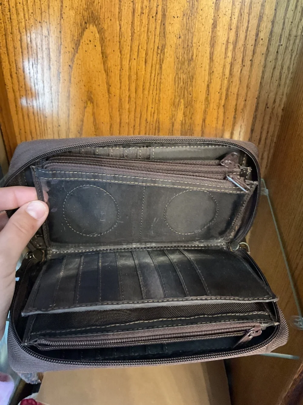 STS cow hide XL wallet